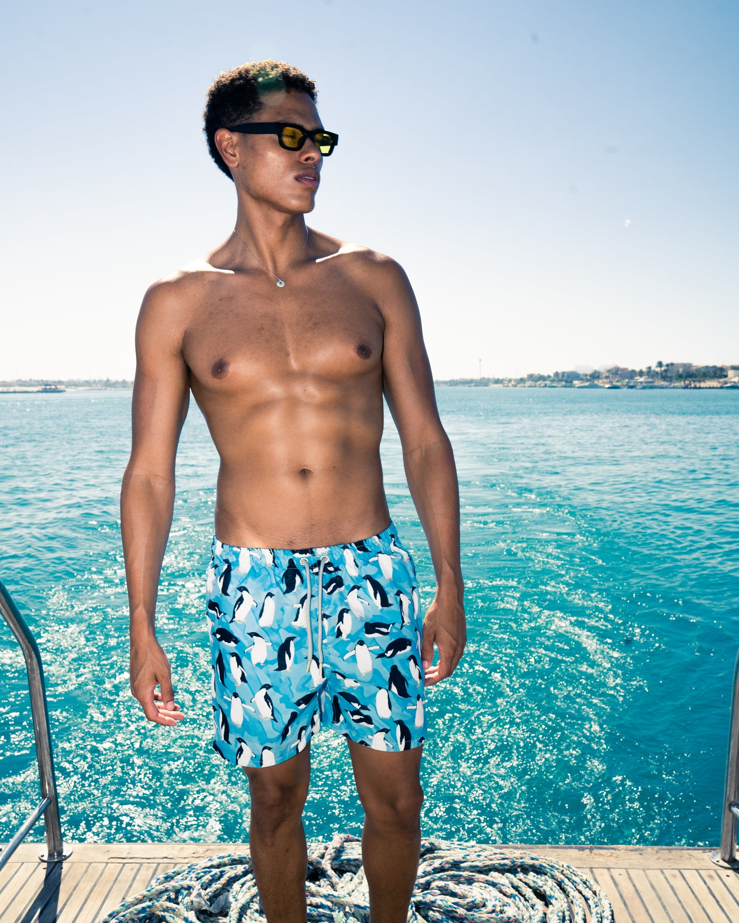 Aqua Pengui Swim Short