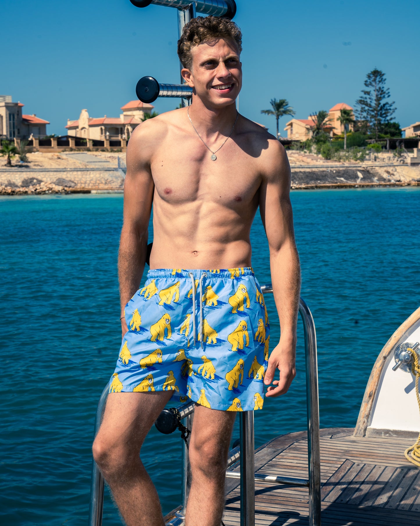 Yellow Gorilla Swim Short