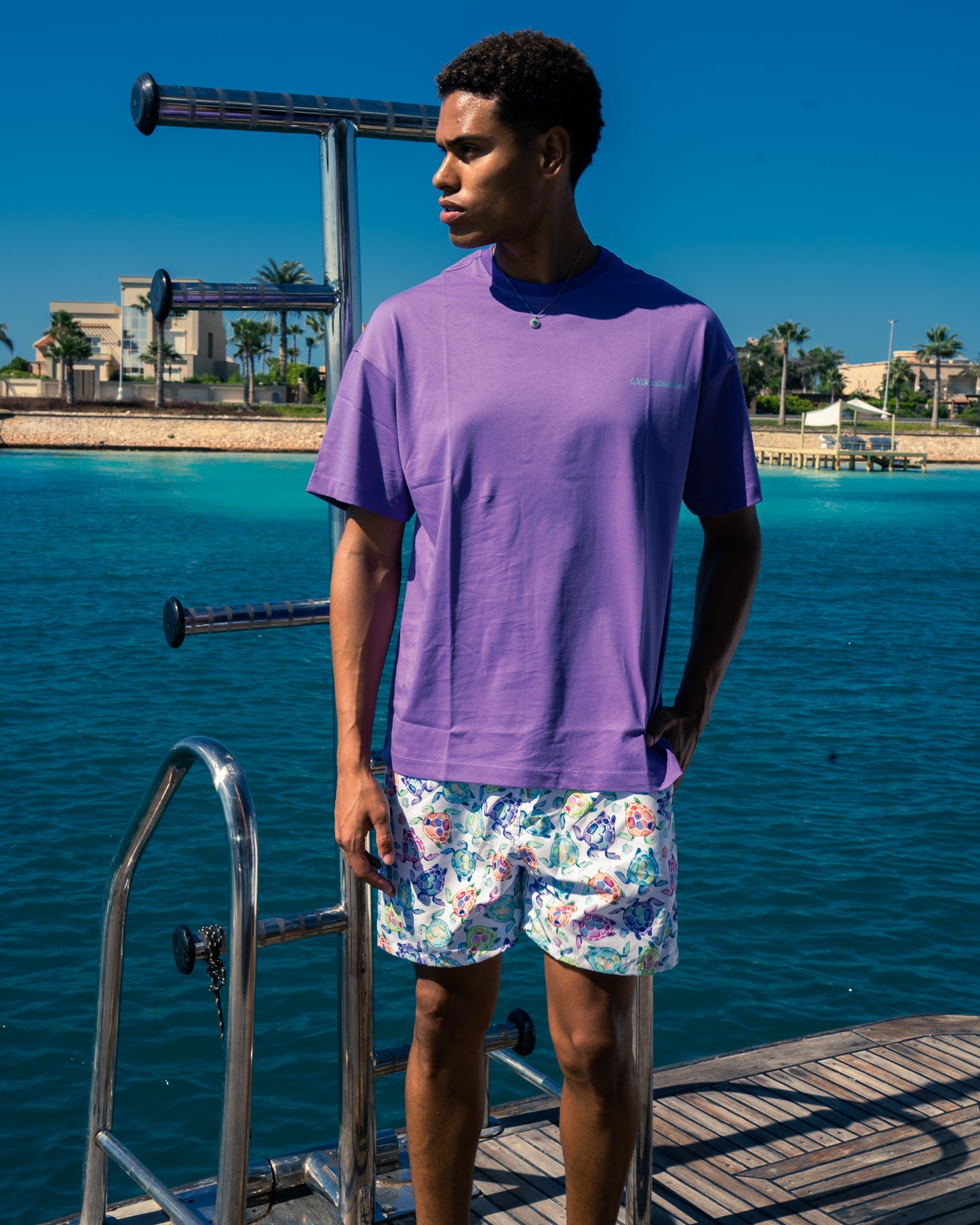 GAIA Oversized Tshirt - Purple