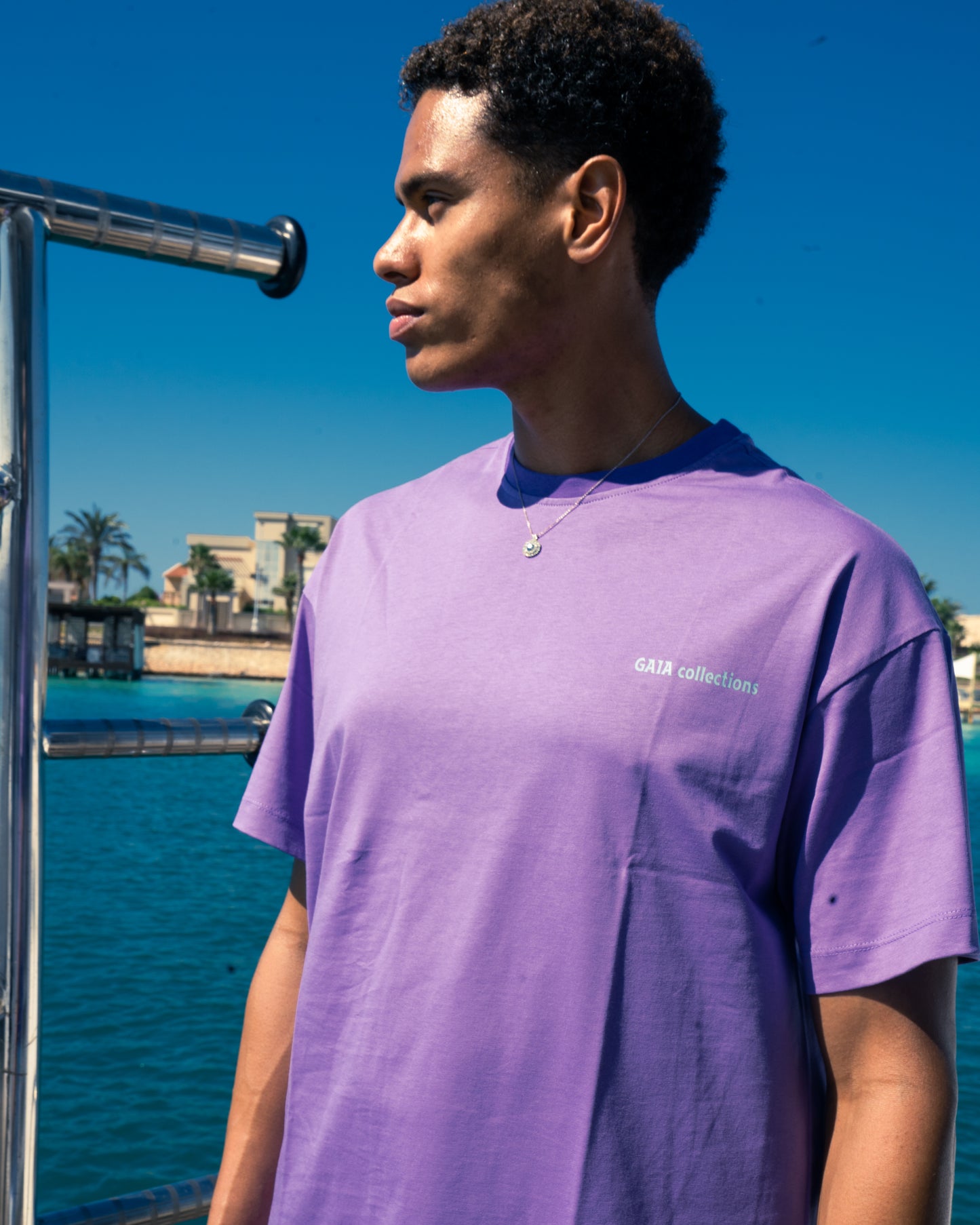 GAIA Oversized Tshirt - Purple