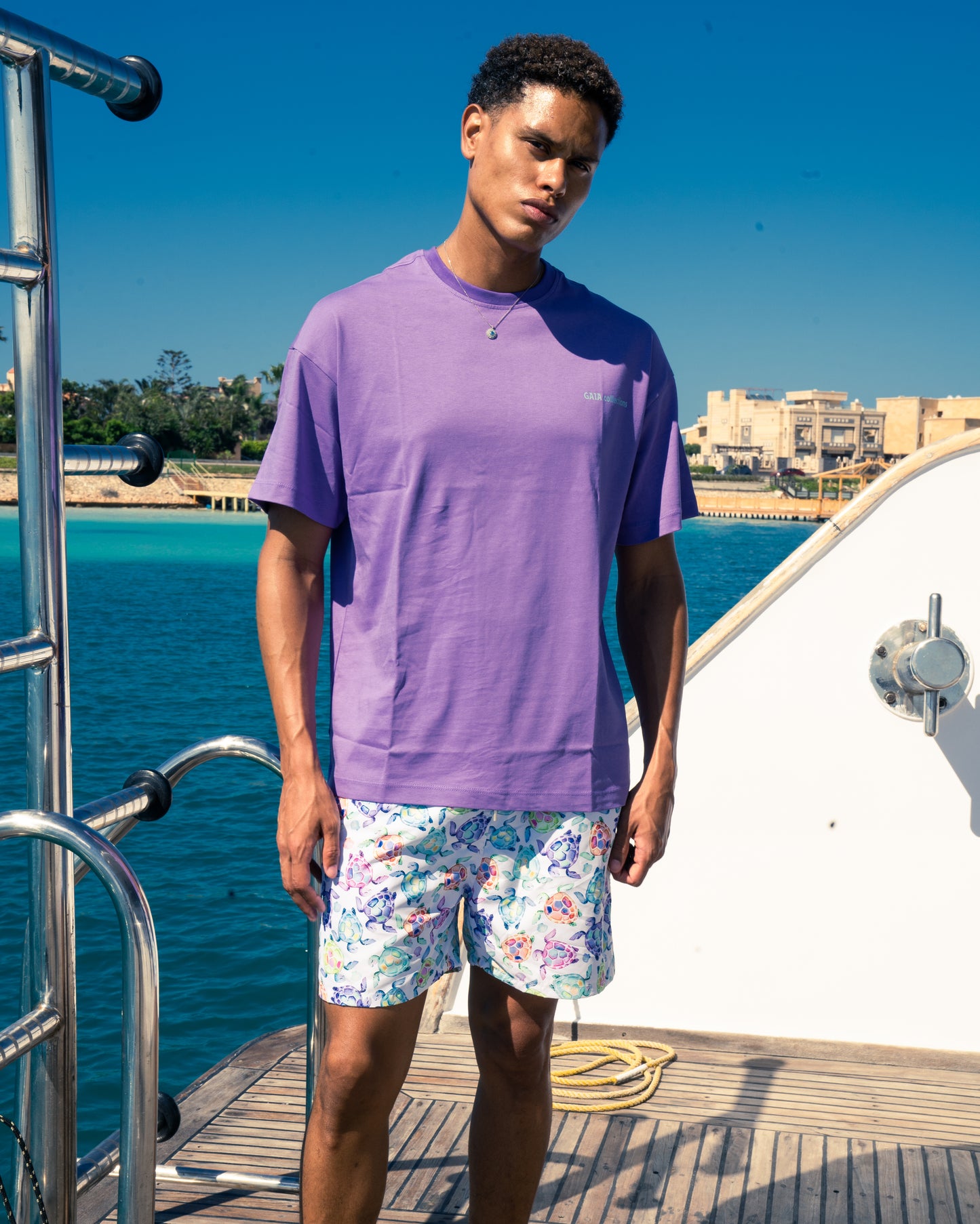 GAIA Oversized Tshirt - Purple