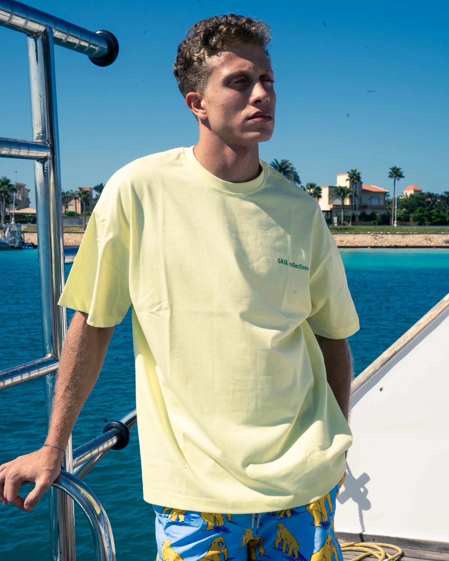 GAIA Oversized Tshirt - Yellow