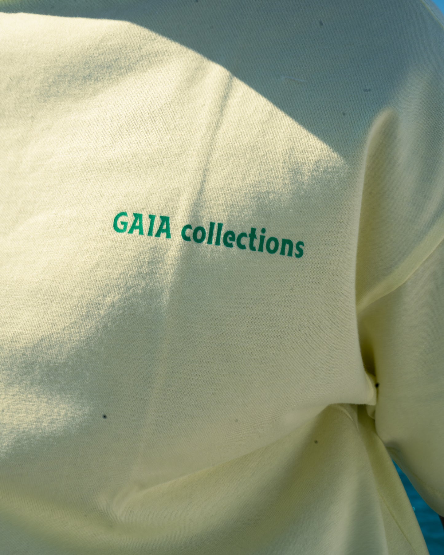GAIA Oversized Tshirt - Yellow