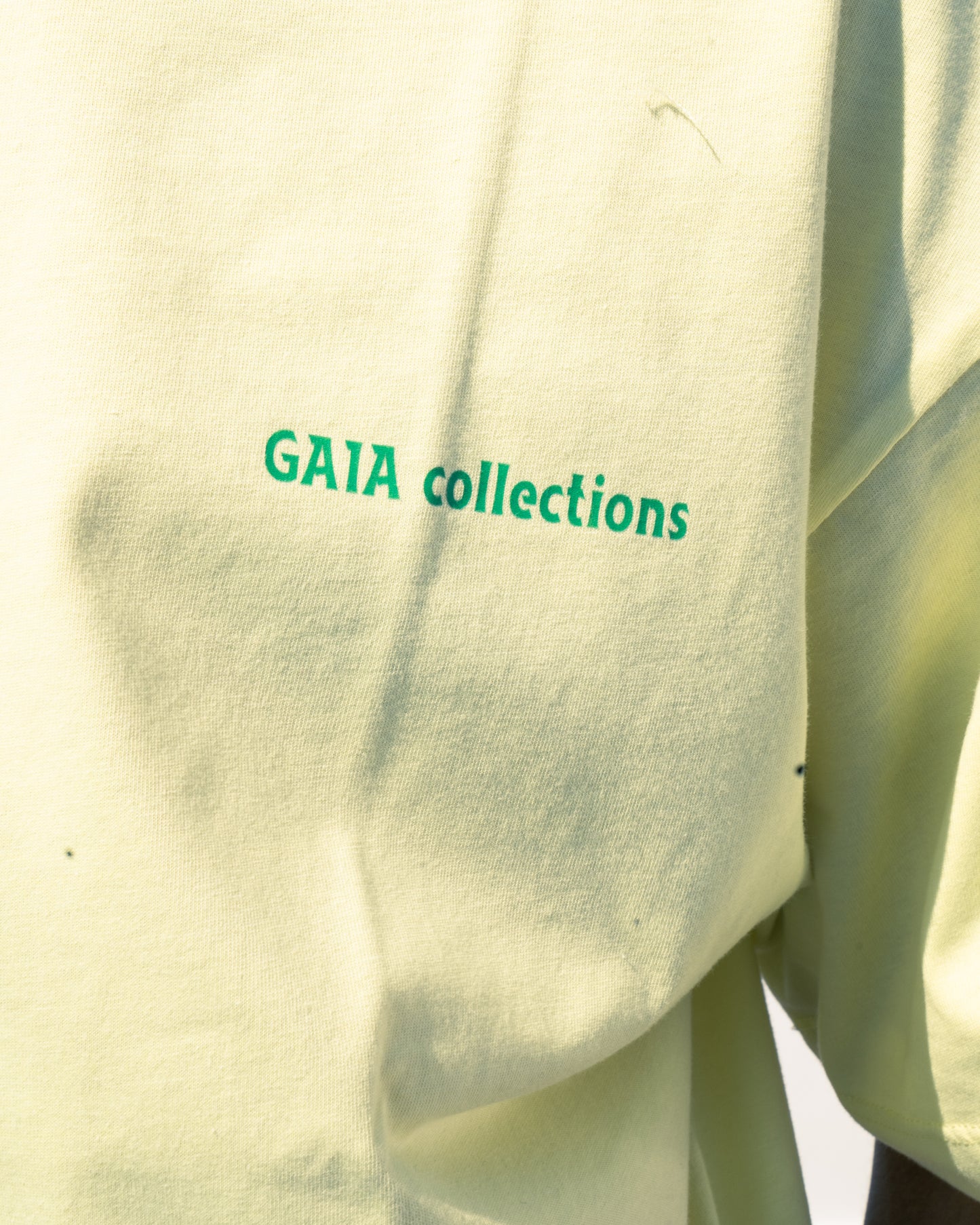 GAIA Oversized Tshirt - Yellow