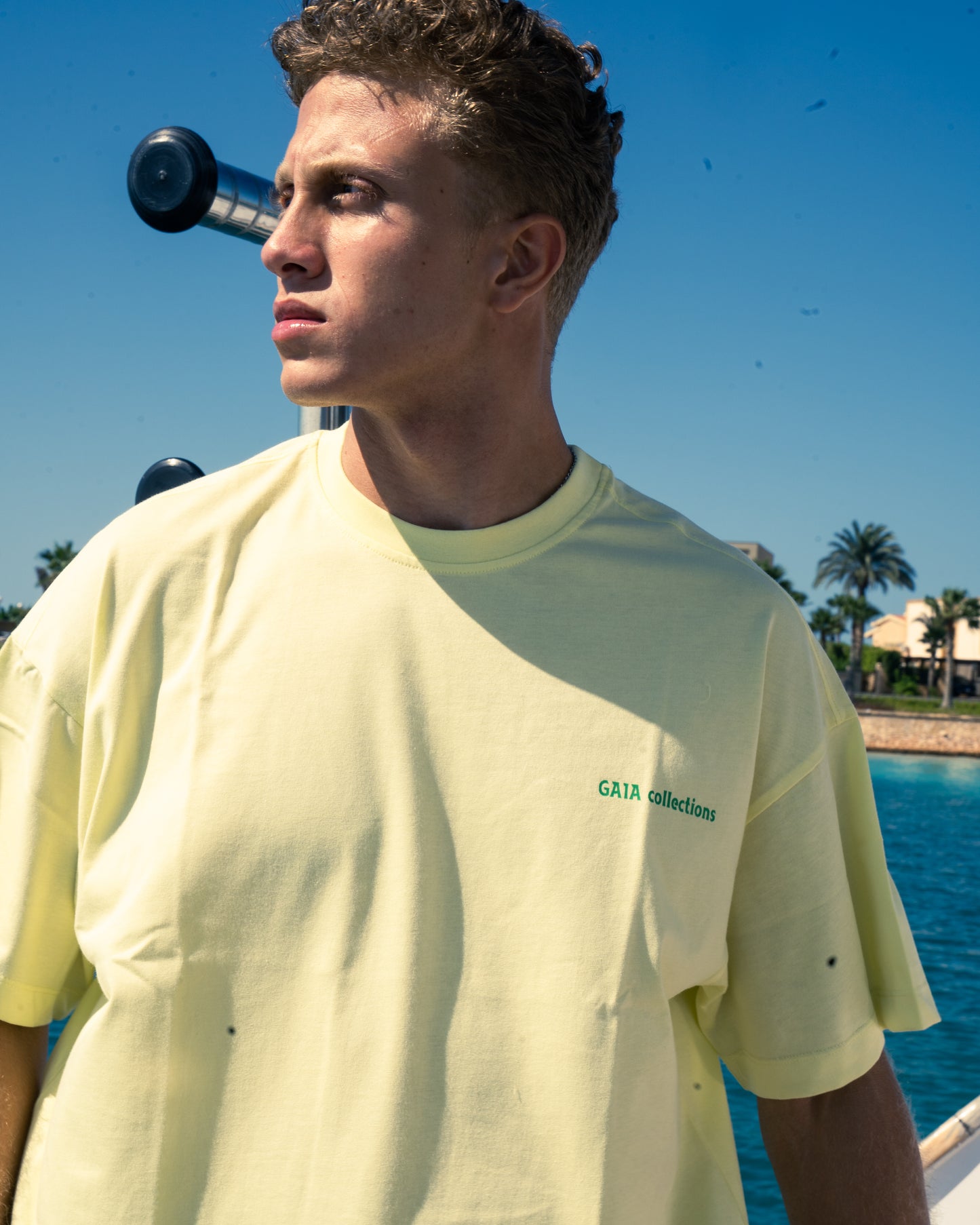 GAIA Oversized Tshirt - Yellow