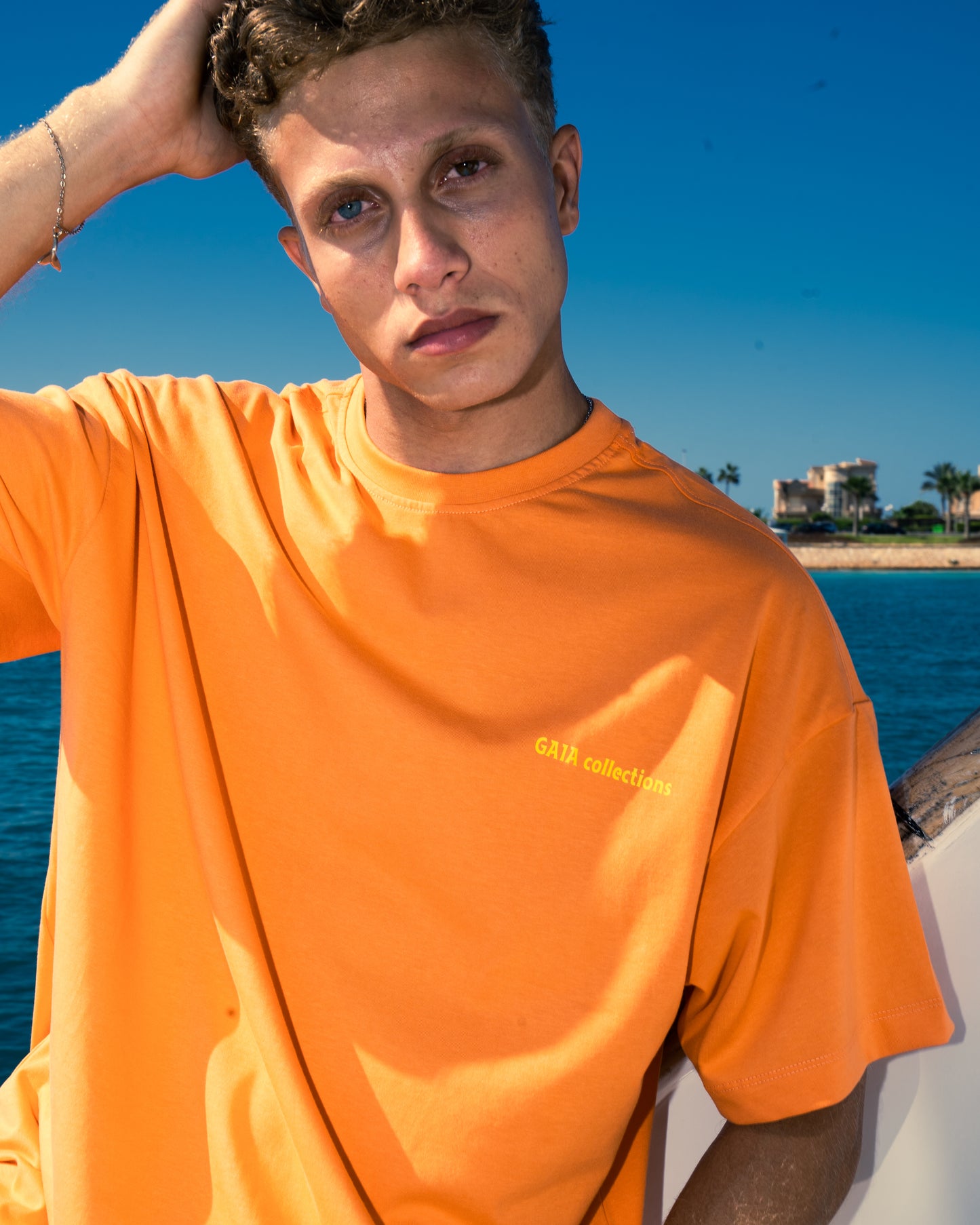 GAIA Oversized Tshirt - Orange