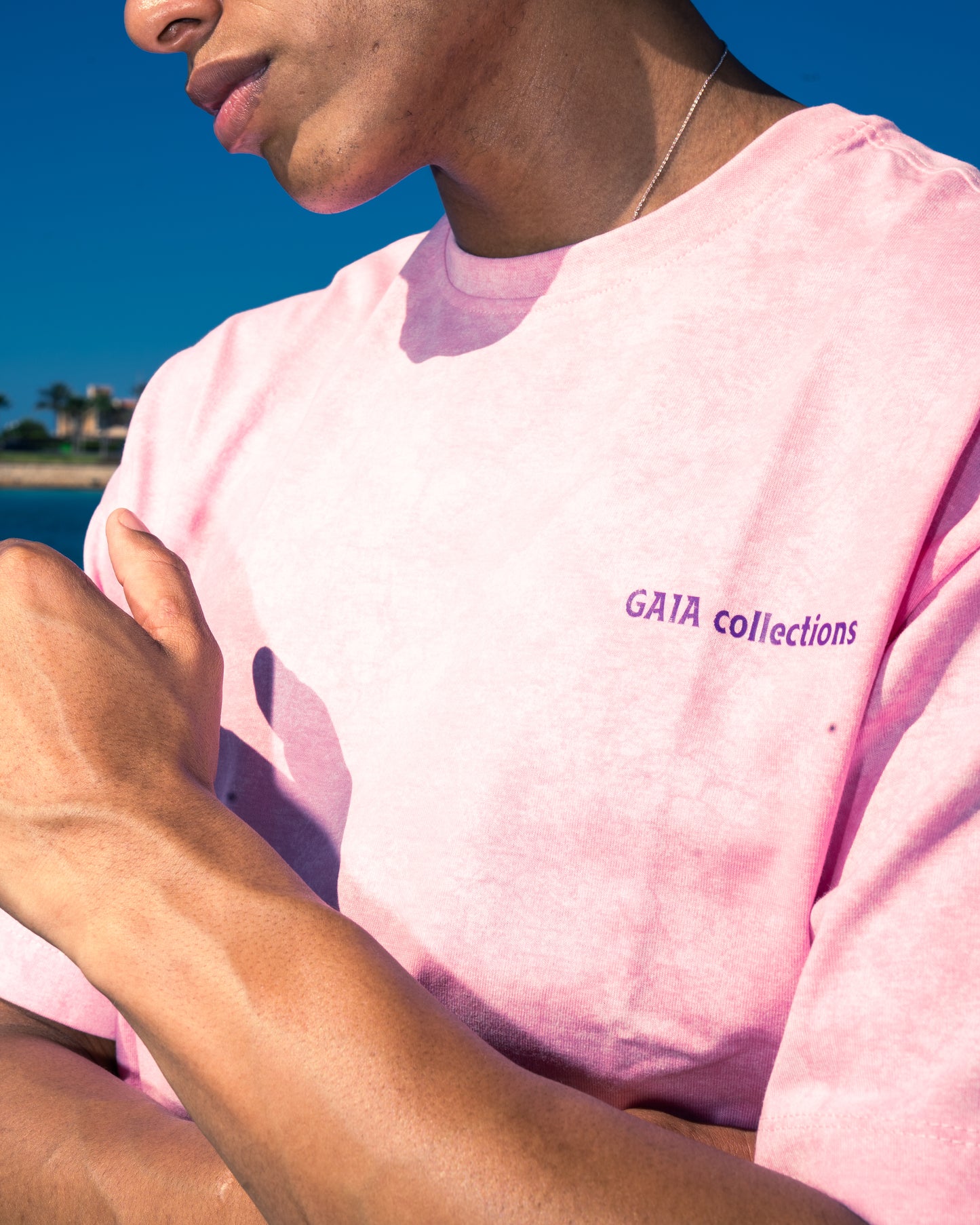 GAIA Oversized Tshirt Washed - Pink