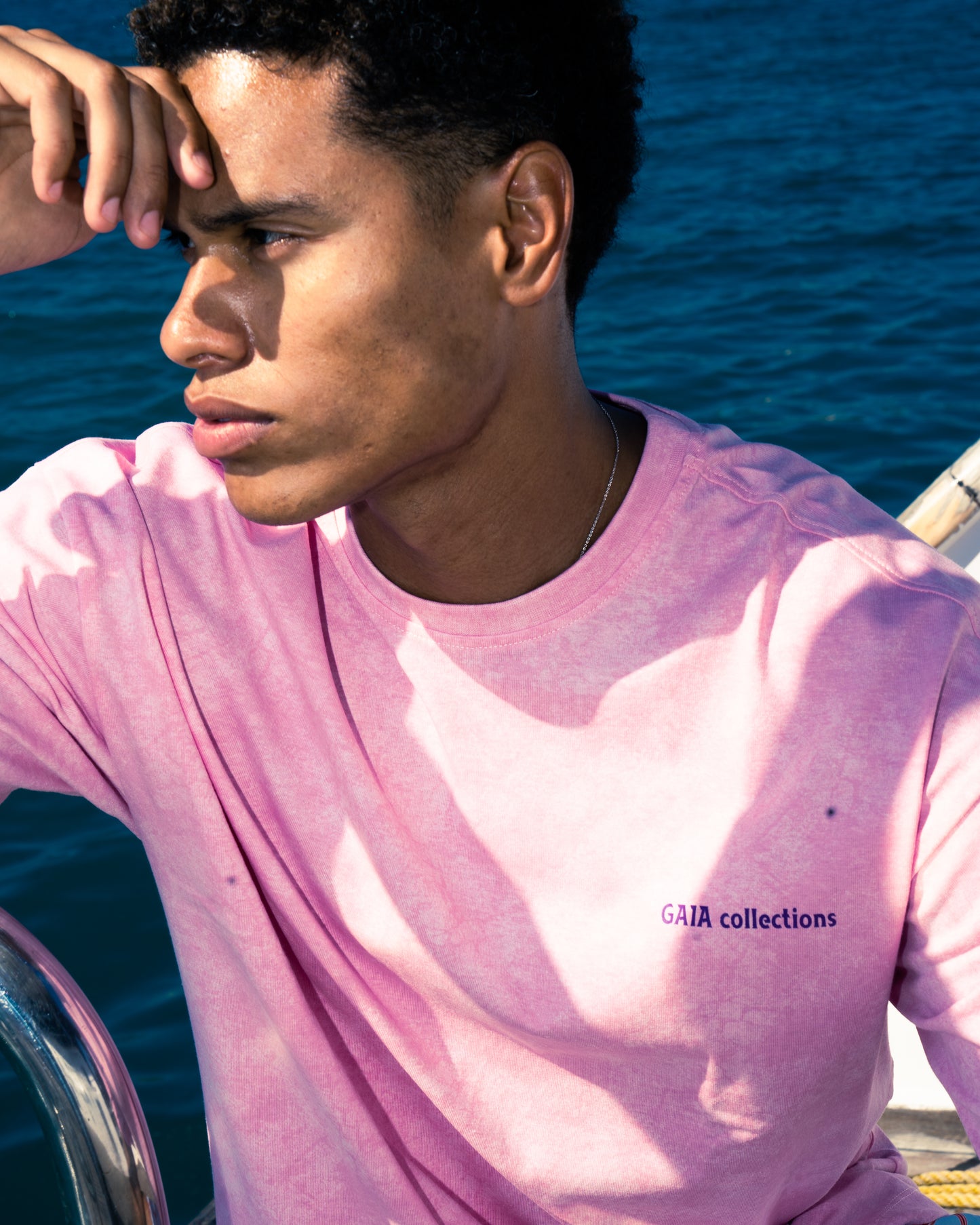 GAIA Oversized Tshirt Washed - Pink