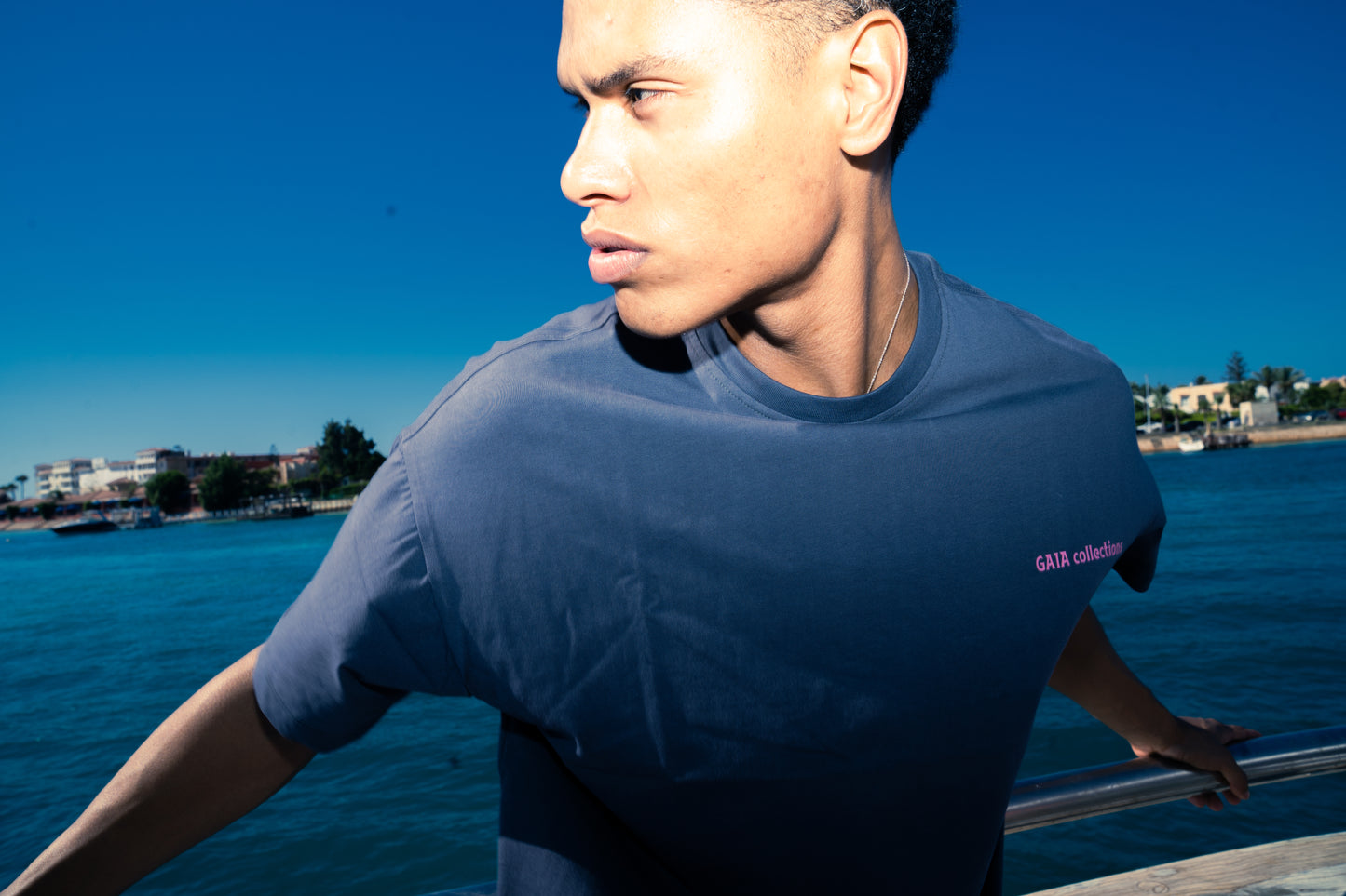 GAIA Oversized Tshirt - Blue