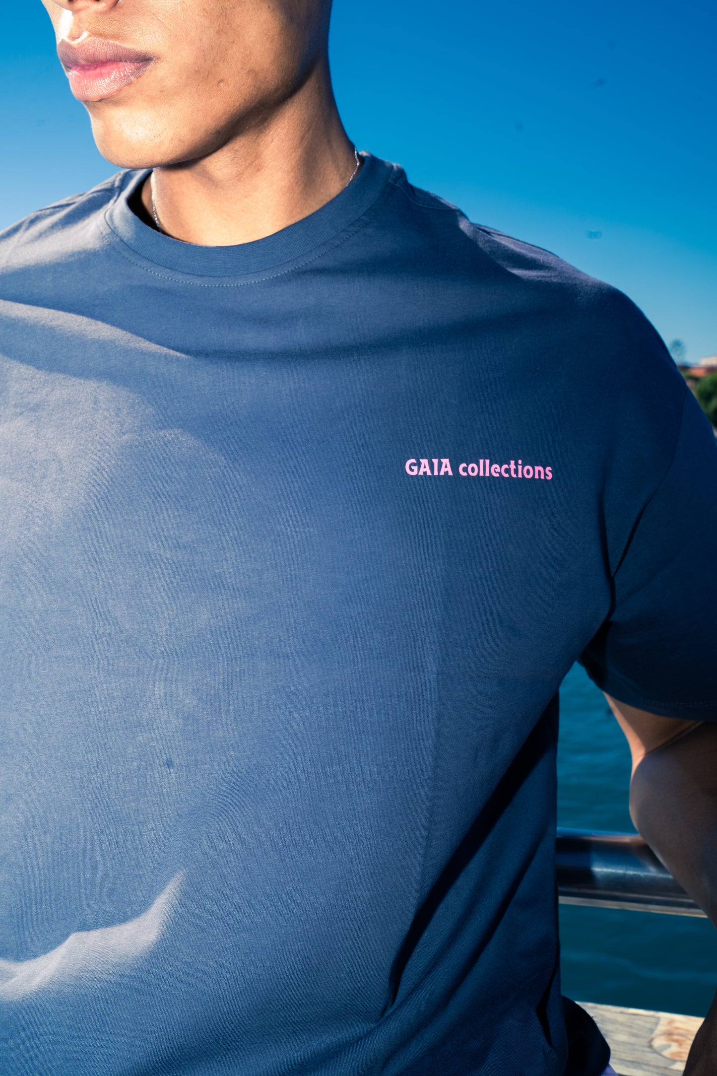 GAIA Oversized Tshirt - Blue