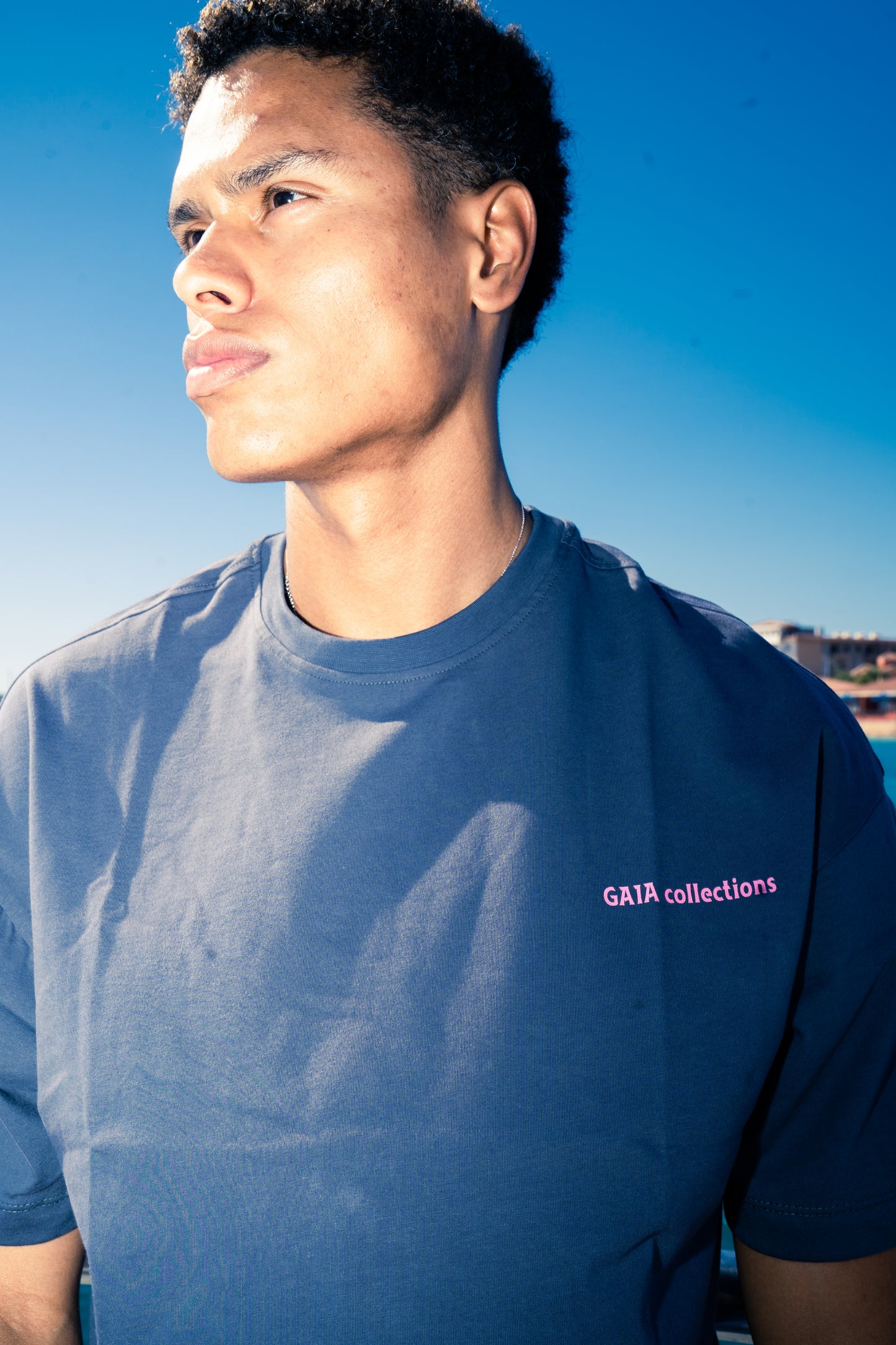 GAIA Oversized Tshirt - Blue