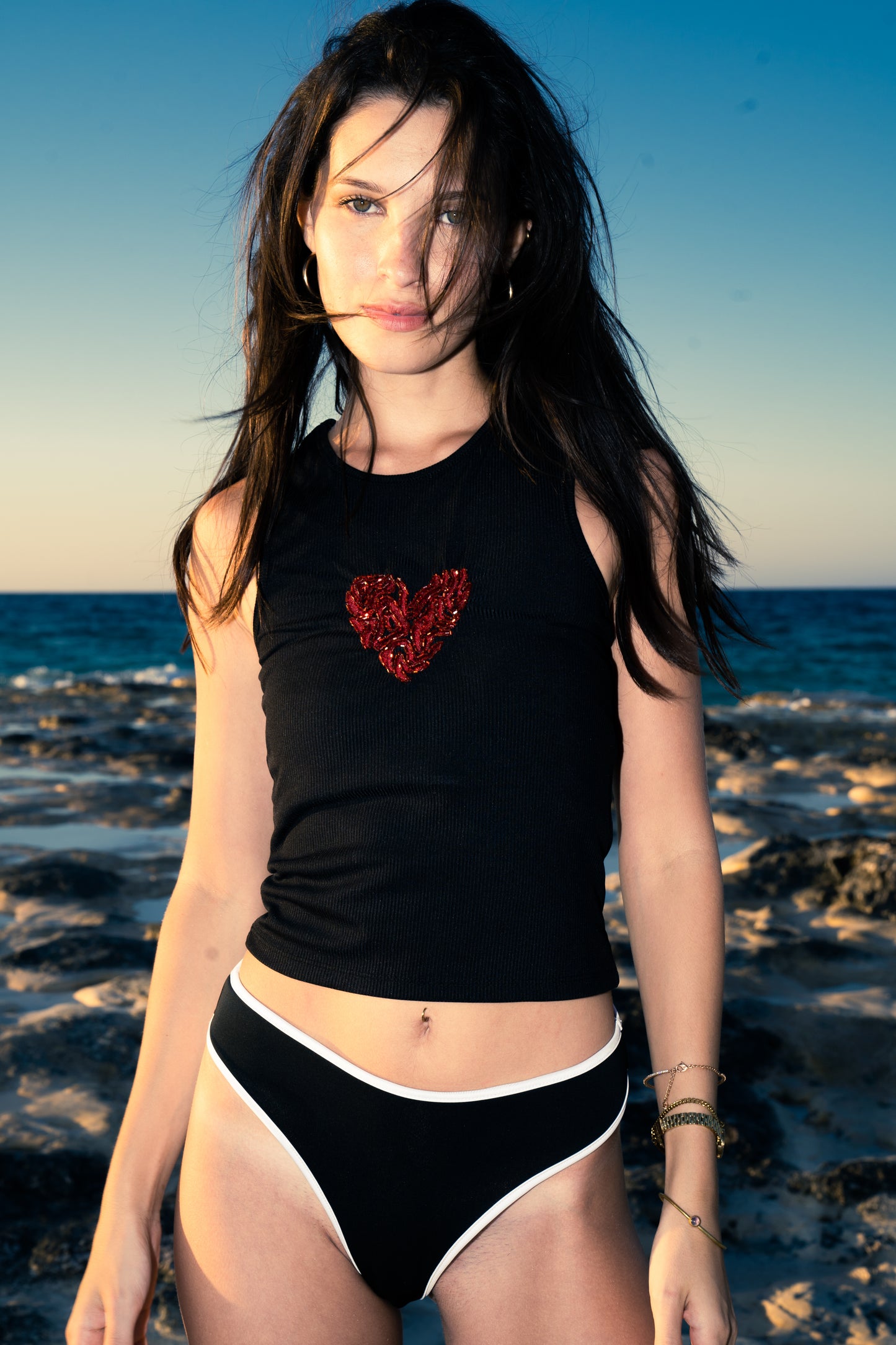 Red Heart Tank Top