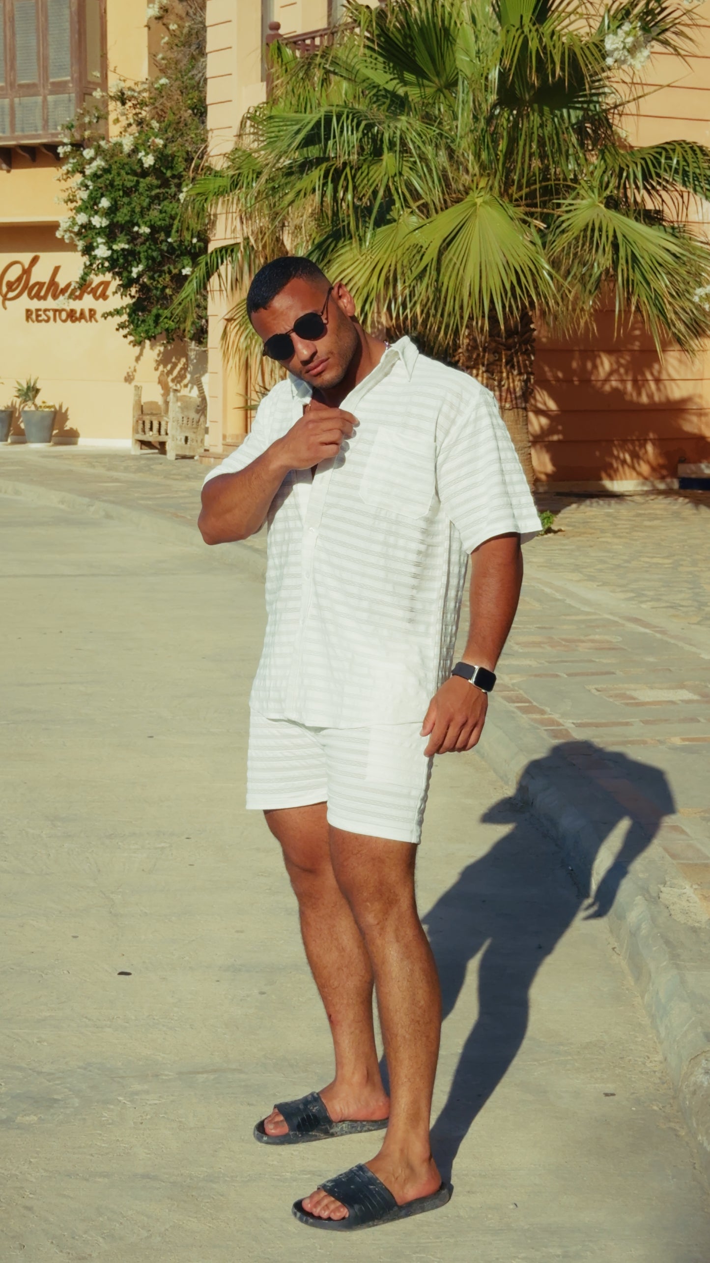 White Jakar SHORTS SET