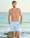 Aqua Print Swim Shorts