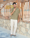 pants men creme