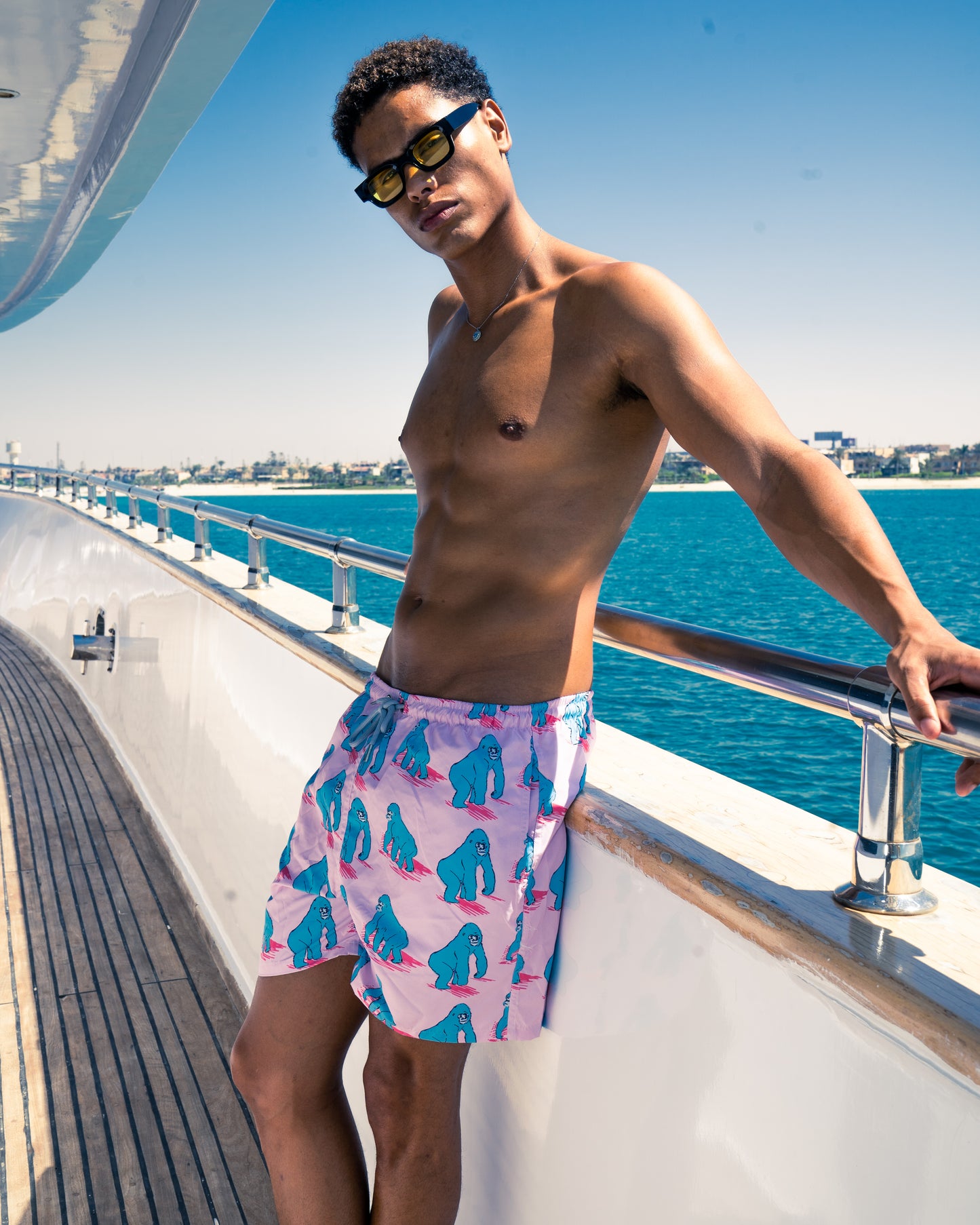 Blush Gorilla Swim Short