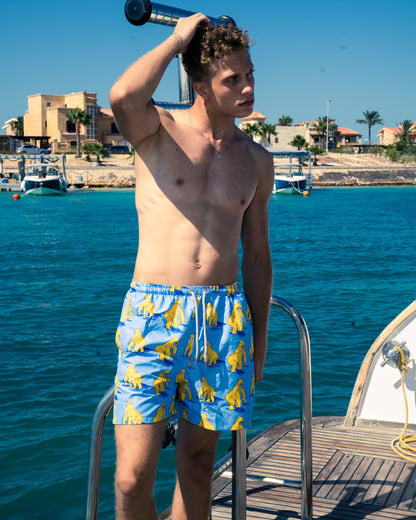Yellow Gorilla Swim Short