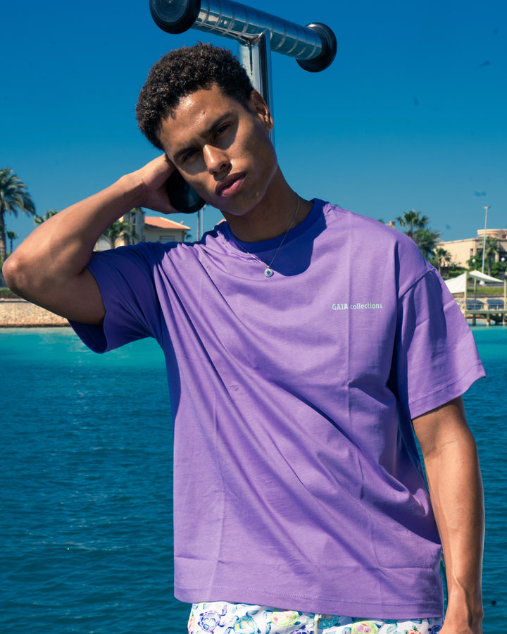 GAIA Oversized Tshirt - Purple