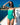 The Contrast Swimsuit - Aqua