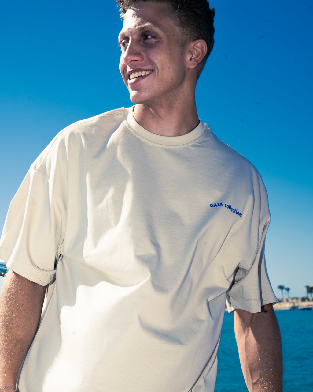 GAIA Oversized Tshirt - Beige