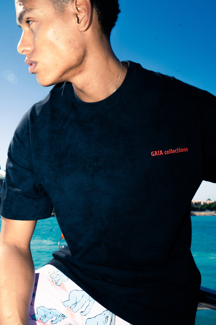 GAIA Oversized Tshirt Washed - Black