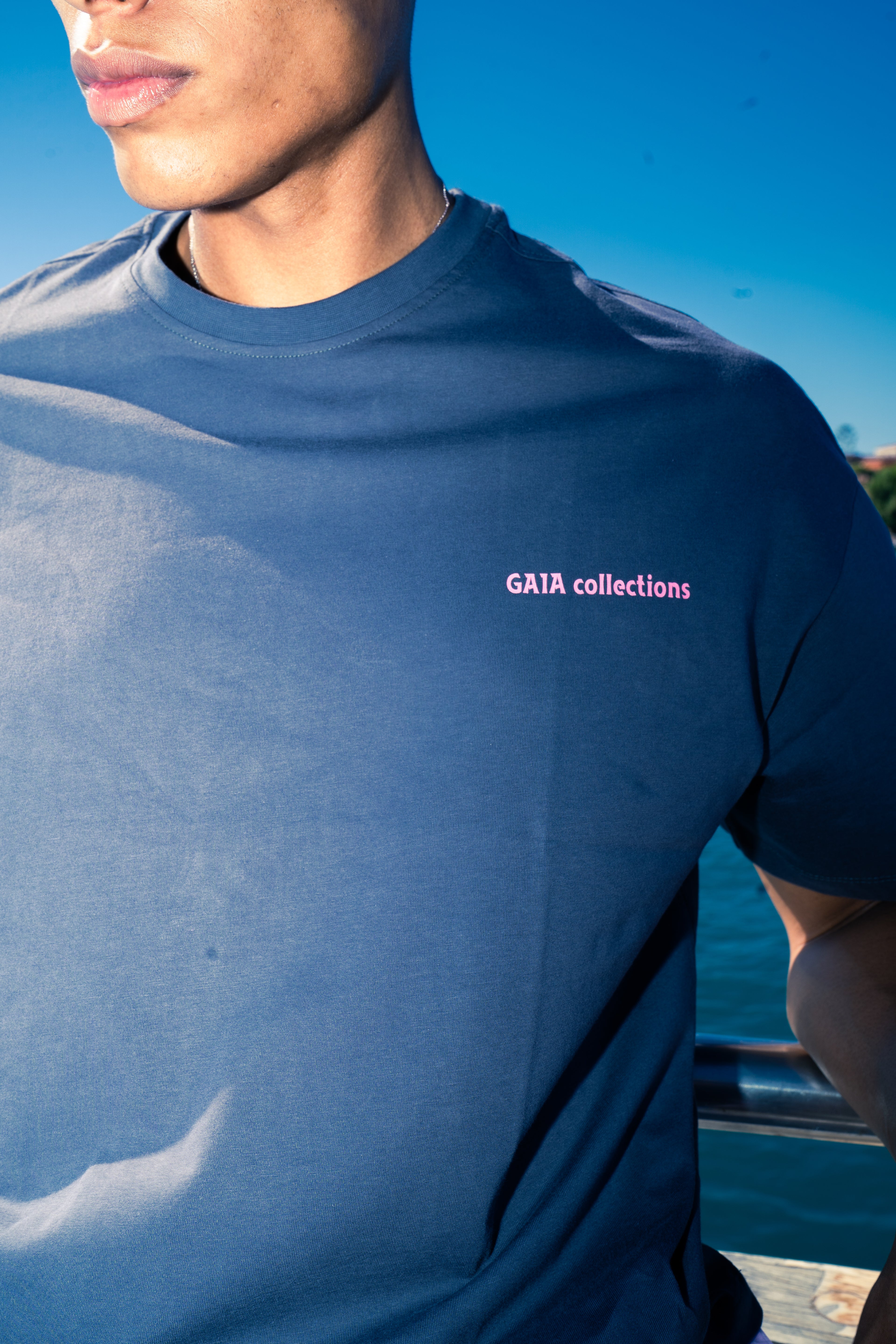 GAIA Oversized Tshirt - Blue