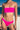 The Contrast Bikini Bottom - Pink