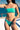The Contrast Bikini Bottom - Aqua