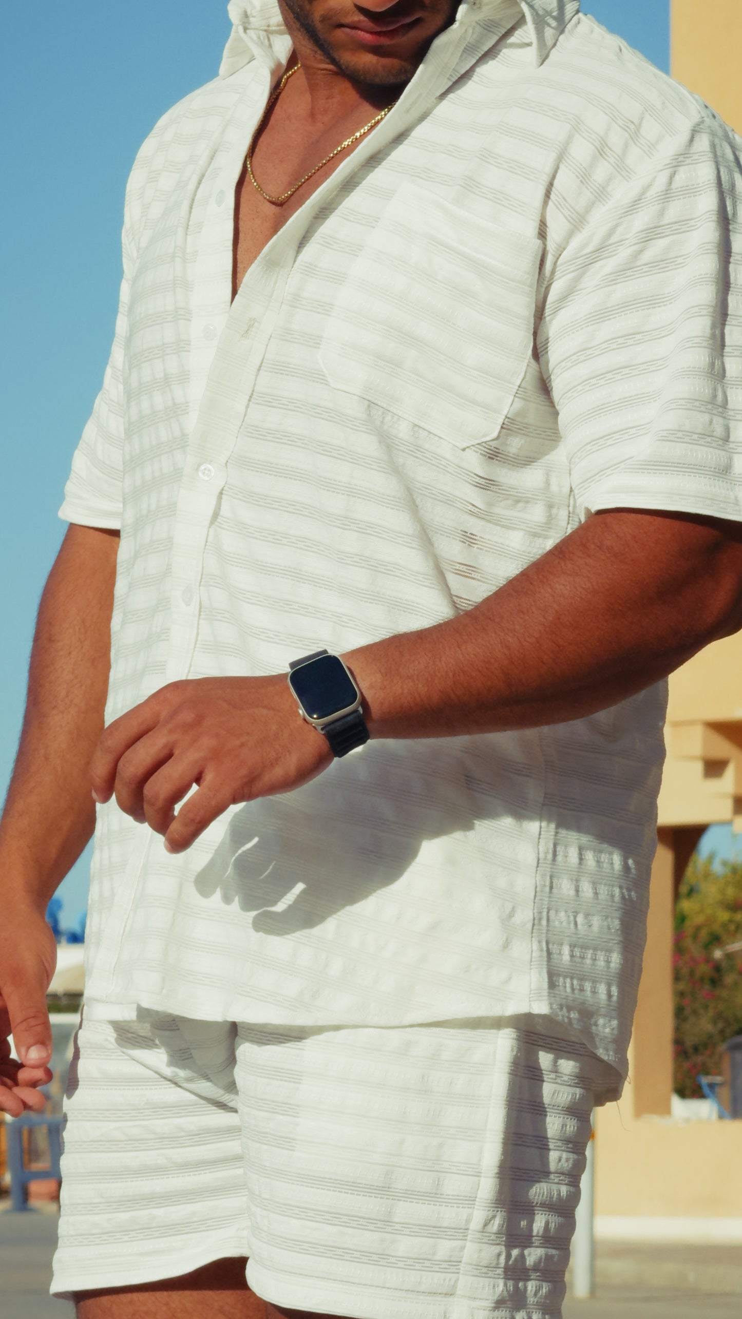 White Jakar SHORTS SET