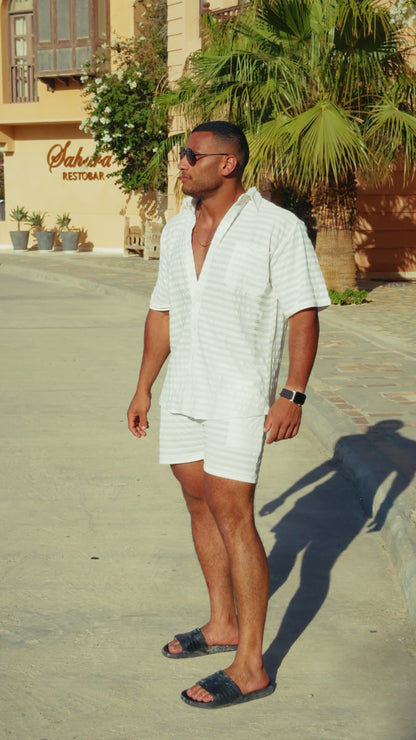 White Jakar SHORTS SET