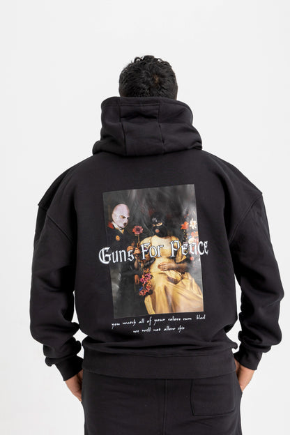 Guns For Peace Printed Hoodie