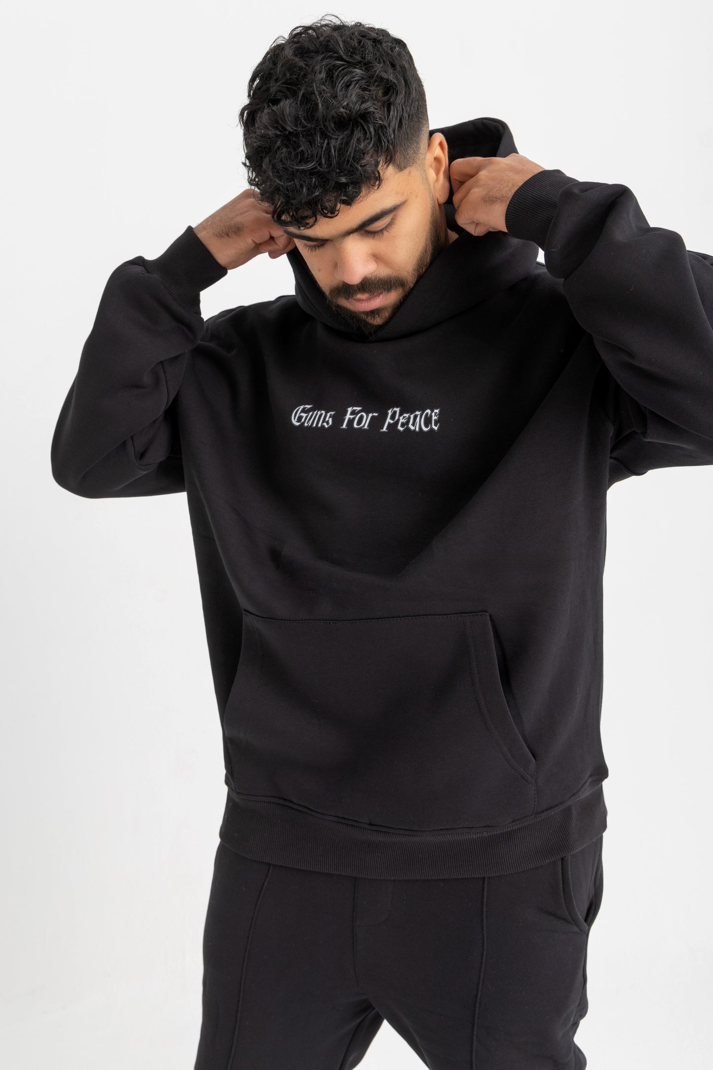 Guns For Peace Printed Hoodie