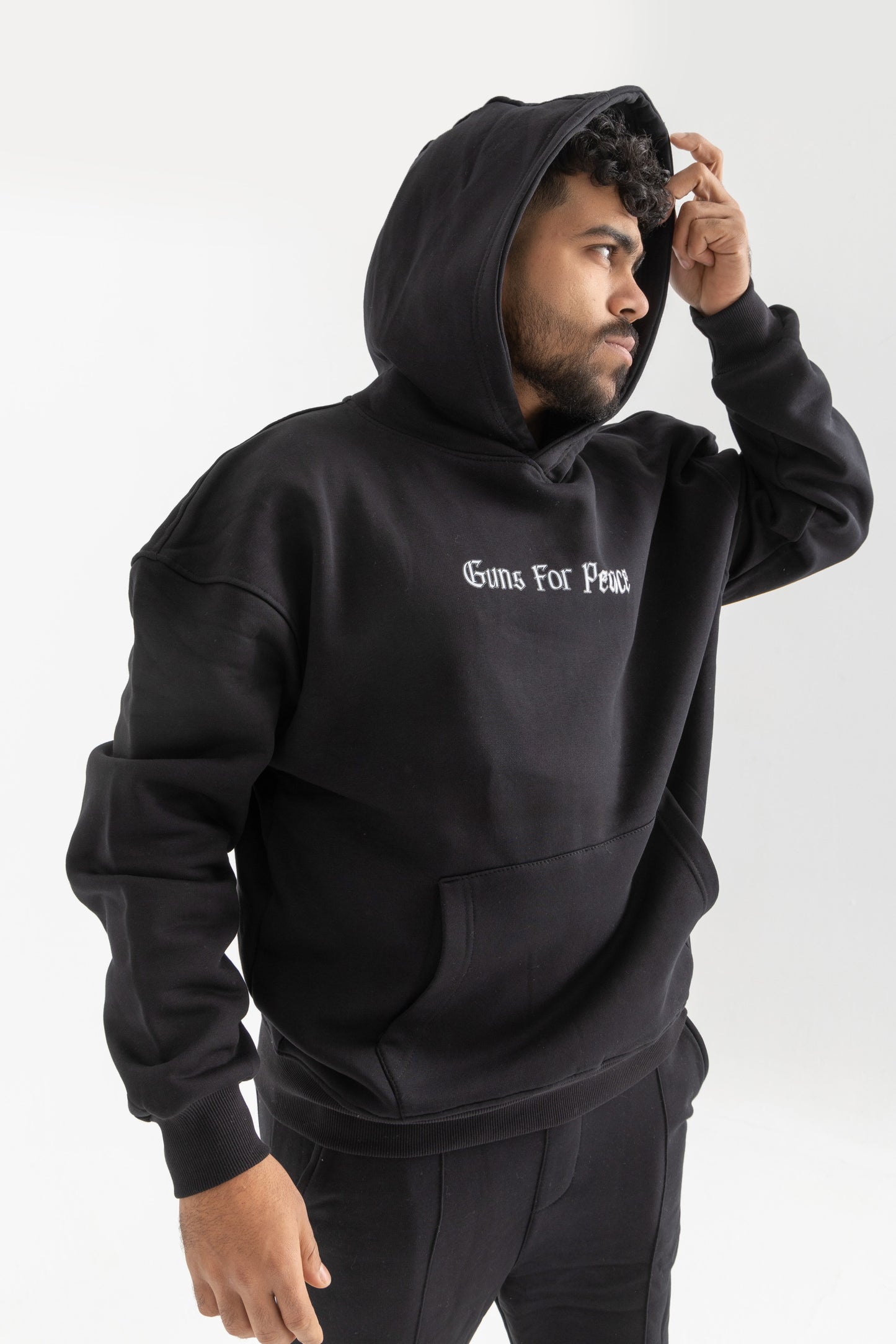 Guns For Peace Printed Hoodie