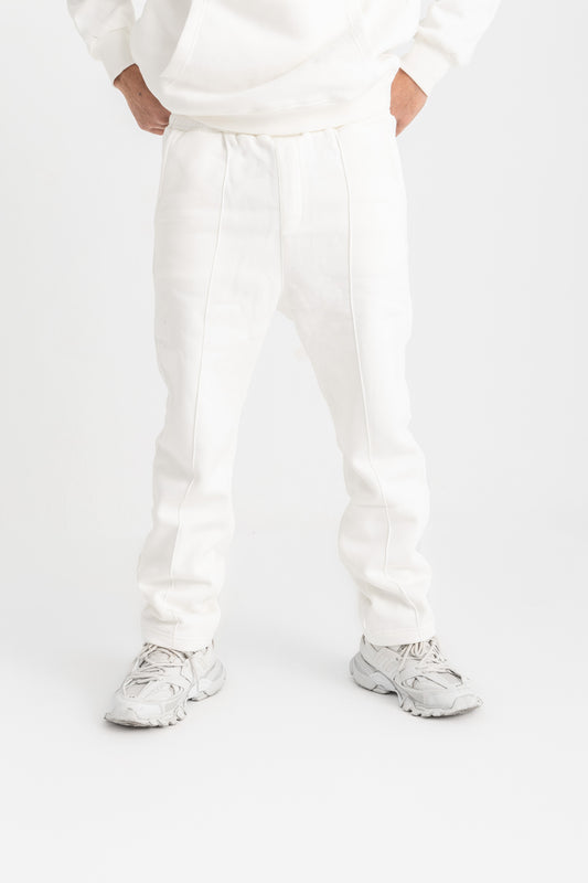 White Straight Sweatpants