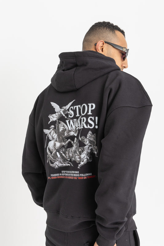 Stop wars black hoodie