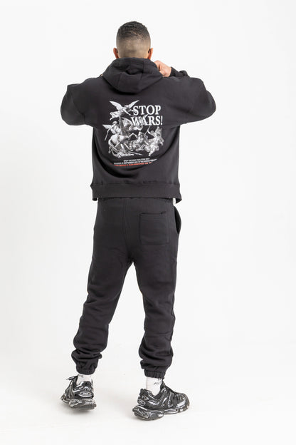 Stop wars black hoodie