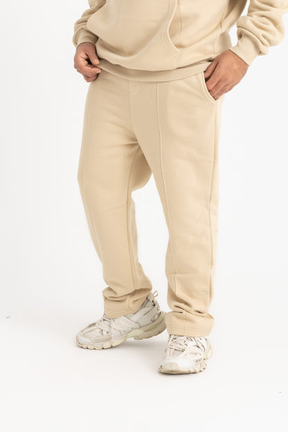 Beige sweatpants