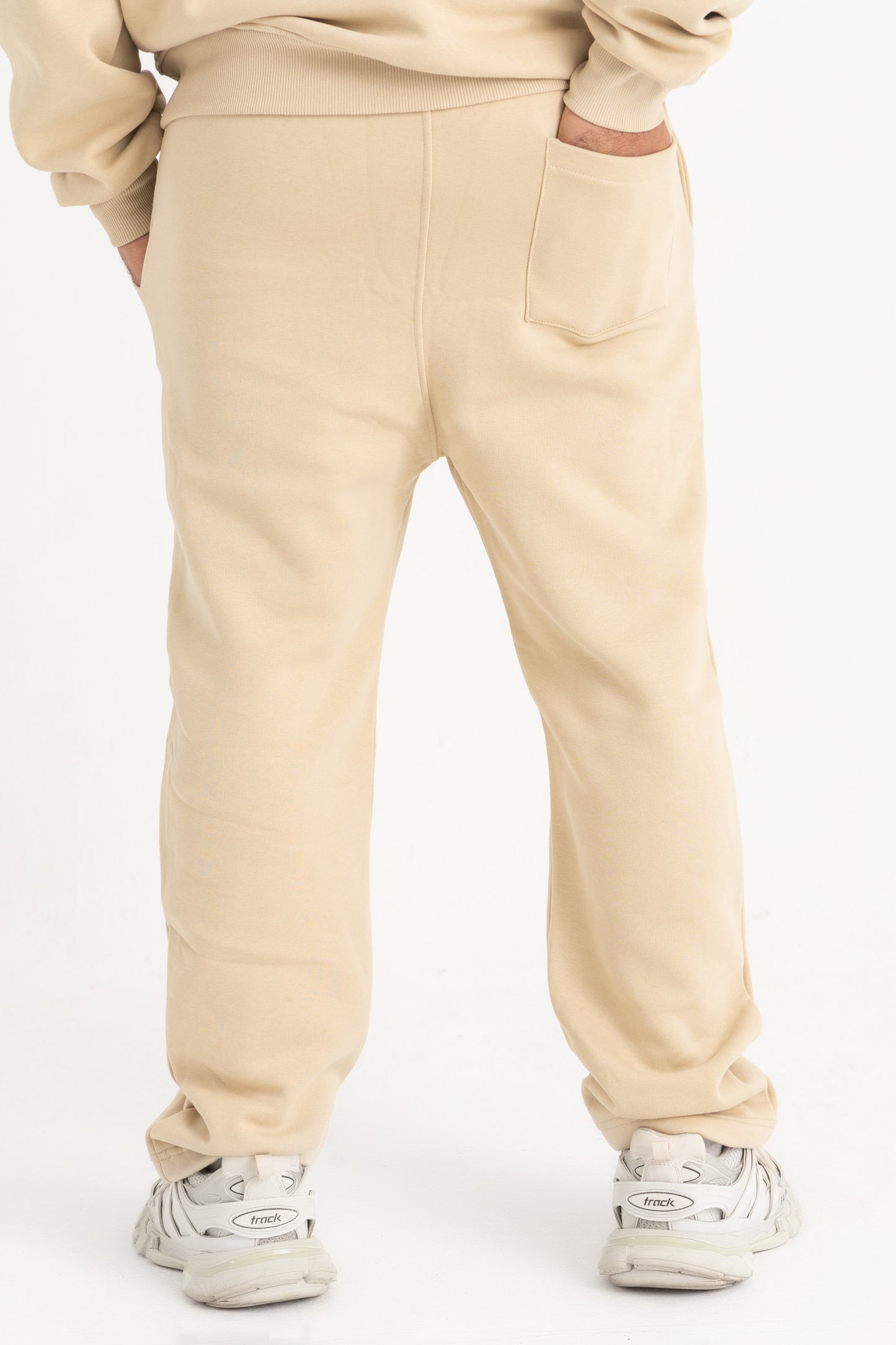 Beige sweatpants