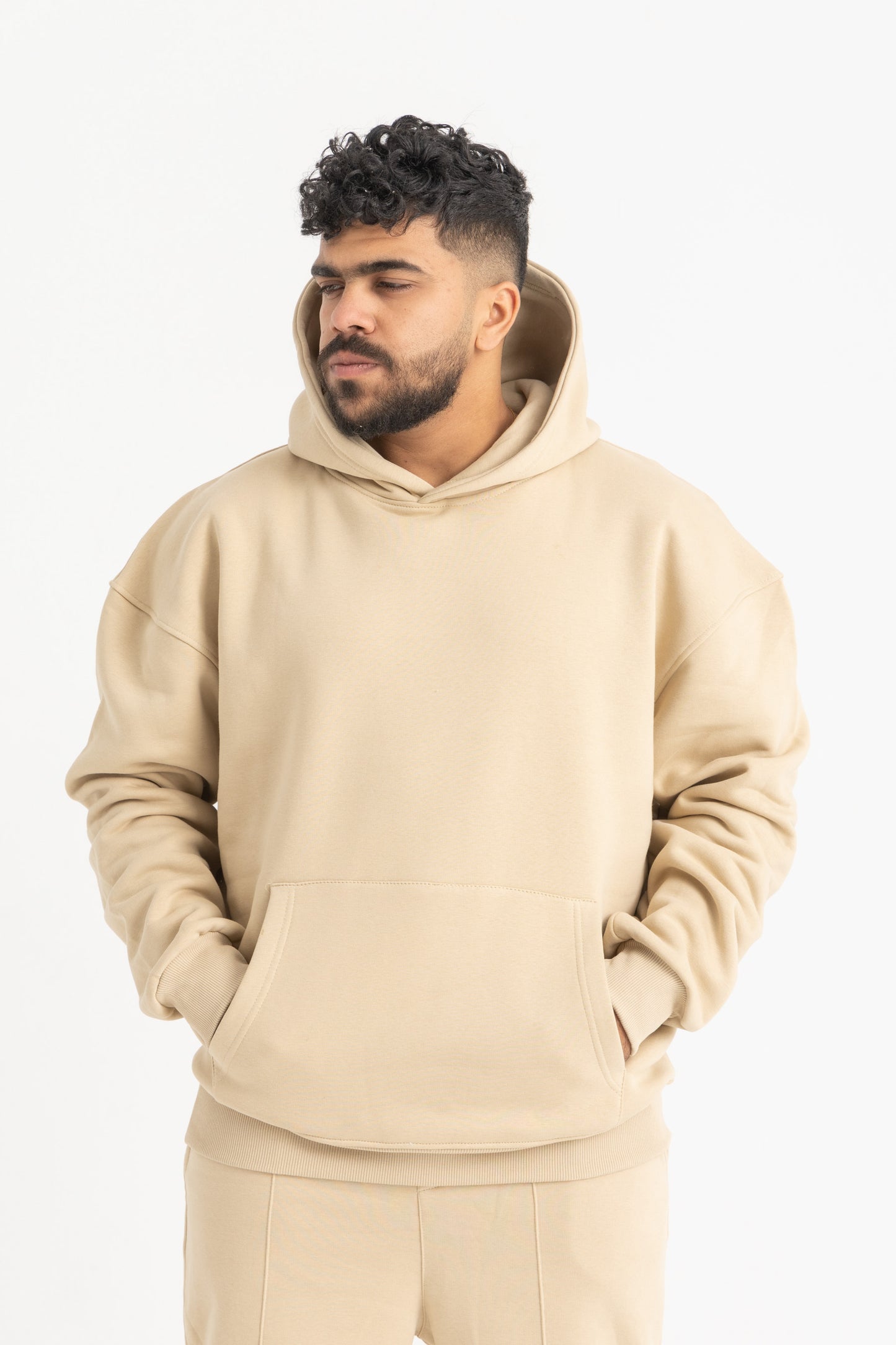 Beige set for men