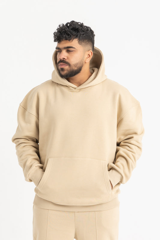 Beige Hoodie