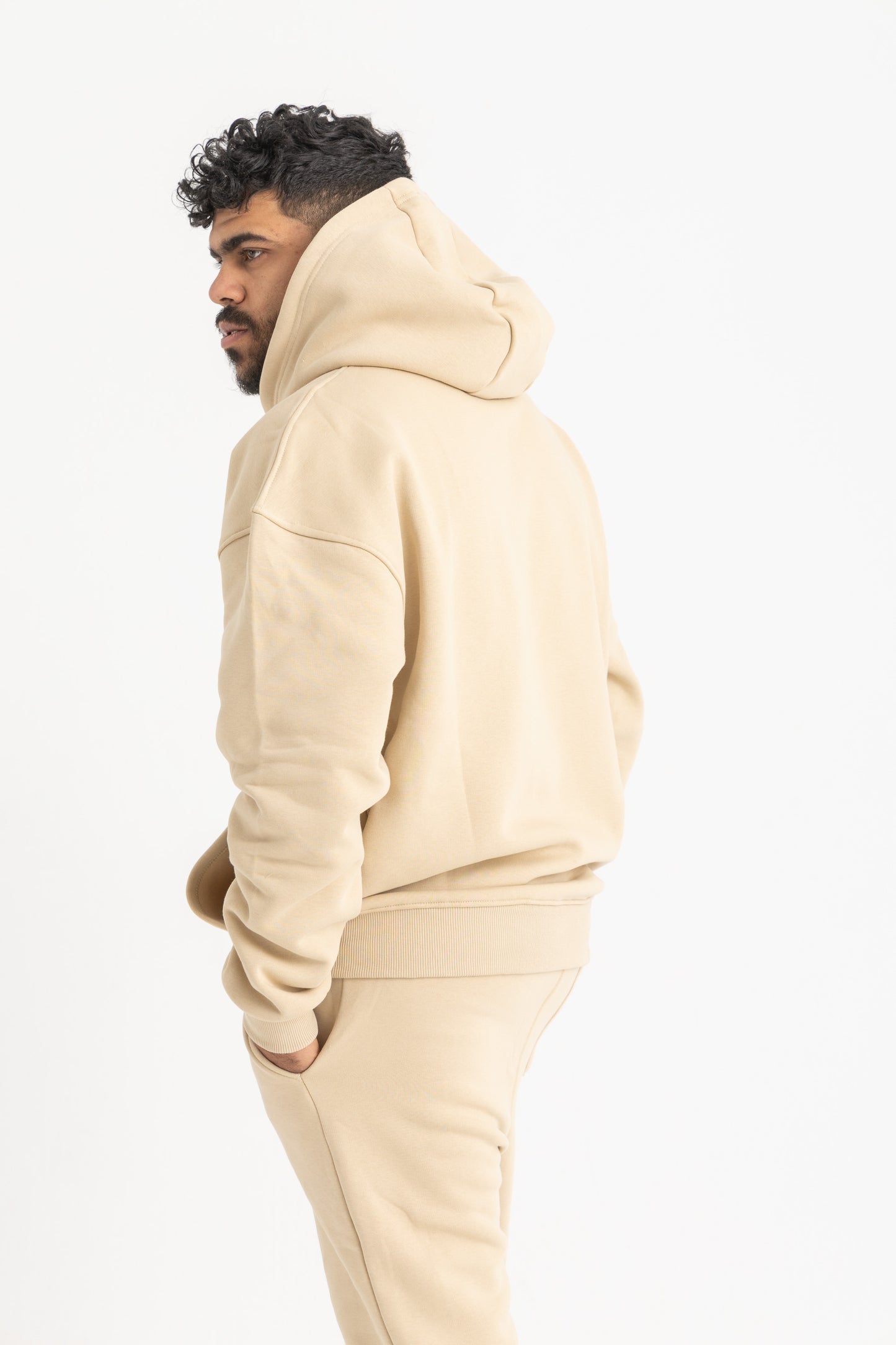 Beige Hoodie