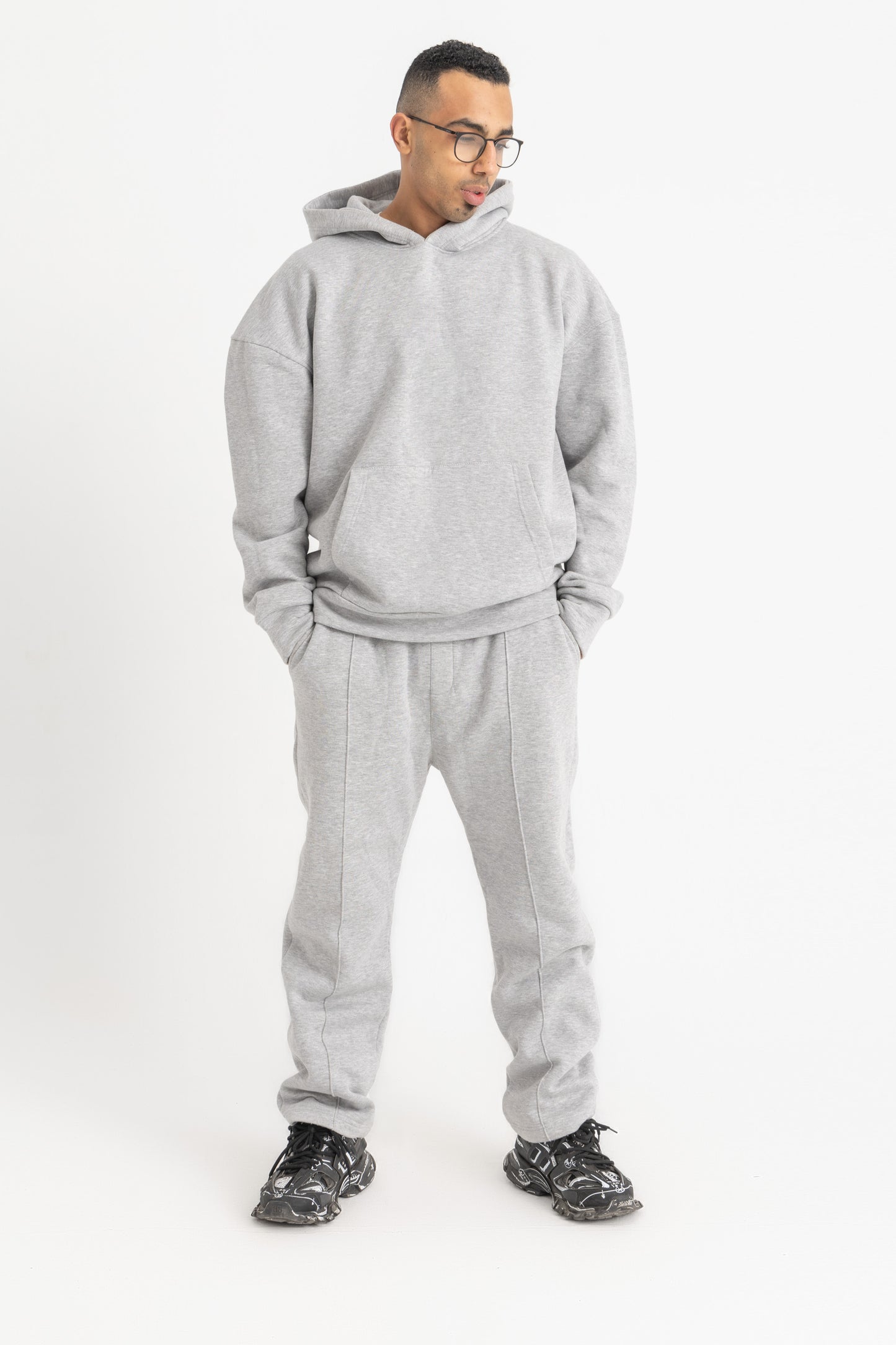 Light gray set for men