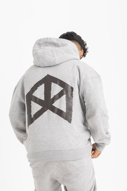 Rawgear Grey Oversize Hoodie