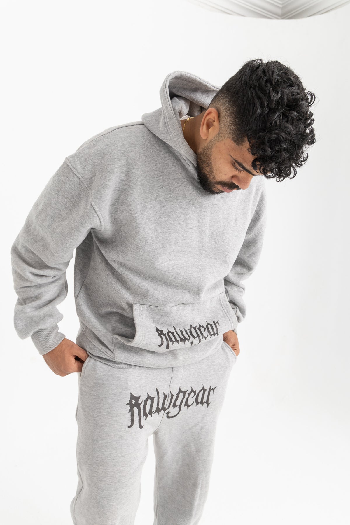 Rawgear Grey Oversize Hoodie