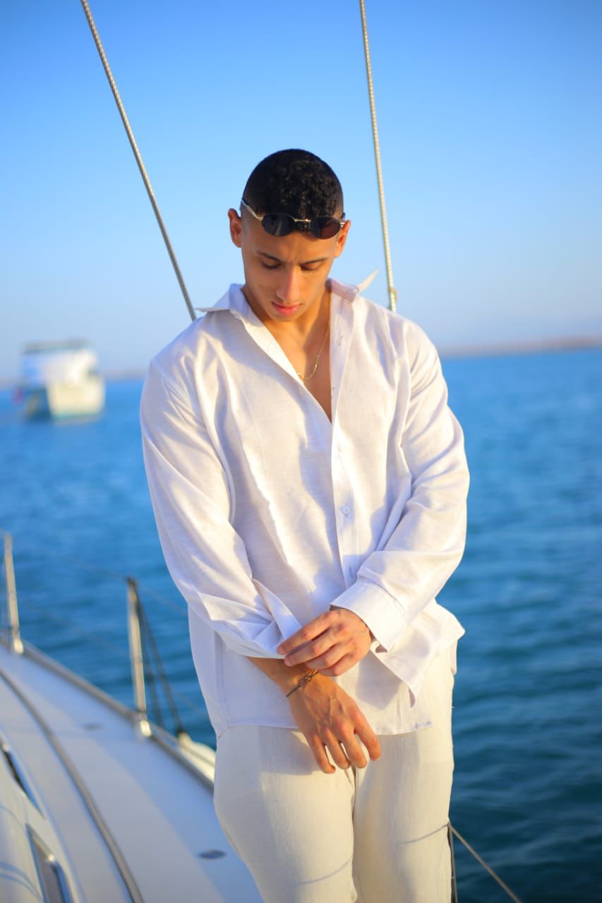 White LINEN SHIRTS